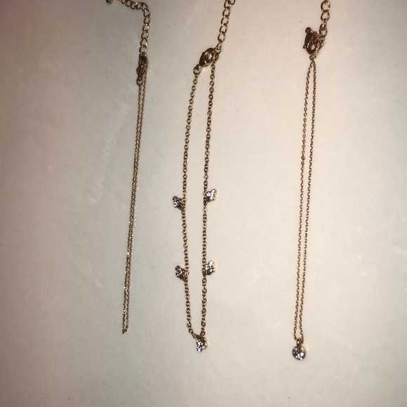 Gold Anklet Set - Picture 1 of 4